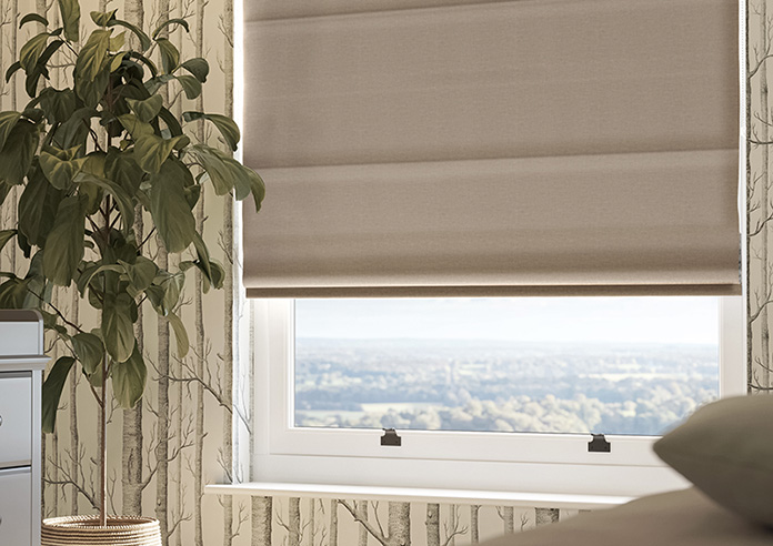 Oslo, Straw - Roman Blind - Image 5